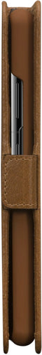 Dbramante1928 Galaxy S21 - Flip cover - Magneetsluiting en pasjesvakjes - Cognac