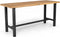 Tierra Outdoor Bartuintafel - Bartafel Rustiek - Teakhout - 210x80x105cm