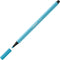 STABILO Pen 68 - Premium Viltstift - Azuur Blauw - per stuk