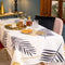 Tafelkleed HappyFriday Blanc Foliage Multicolour 145 x 150 cm