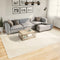 vidaXL - Vloerkleed - OVIEDO - laagpolig - 240x340 - cm - beige