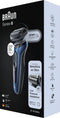 Braun 61-B1000s - Scheerapparaat - SensoFlex hoofd SensoFoil mesjes - Blauw