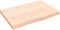 vidaXL - Wastafelblad - 60x40x(2-4) - cm - onbehandeld - massief - hout