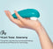 Womanizer Starlet 3 Clitorale Zuigvibrator - Clitoris Stimulator voor Vrouwen - Seksspeeltje voor Haar met 6 Intensiteitsniveaus - Waterdicht en USB Oplaadbaar - Turquoise
