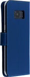 Accezz Samsung Galaxy S8 - Wallet Softcase Bookcase - 3 pashouders - Donkerblauw