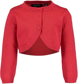 Blue Seven - bolero - fijn gebreid - rood - Maat 68