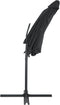 Feel Home - Grote zweefparasol - 3 Meter - Donkergrijs