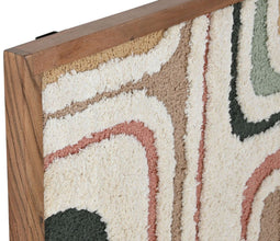 Esprit - Schilderij Modern Scandinavisch - Groen Beige 75 x 3 x 105 cm (2 stuks)