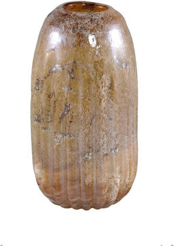 PTMD Moon Vaas - 20 x 20 x 38 cm - Glas - Oranje