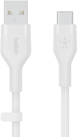 Belkin BOOST↑CHARGE Flex - USB-C/USB-A Laadkabel - 2 m - Wit