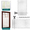 Homewell Raamfolie HR++ - Isolerend & Zonwerend - Anti inkijk - Golven 60x200