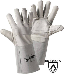 L+D worky RAZZO-jnr. 1826J Lashandschoen Runder nerfleer Maat (handschoen): 8, M EN 12477-A, EN 388, EN 407 Cat II 1 pa
