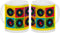Platenspeler Mok - 350 ml Inhoud - Multicolor