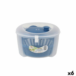 Saladecentrifuge Tontarelli Rucola Plastic Transparant 24,5 x 16 x 24,5 cm (6 Stuks)