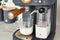 Swan One Touch Espressomachine – Gemalen Koffie & Koffiepads – Blauw