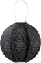 Lumiz Solar Tuinverlichting - Tuinverlichting op zonne energie - Tuinverlichting - Buitenlampjes - Tuinverlichting op zonneergie - Buitenverlichting - Decoratie - Ikat Rond - 30 cm - Zwart