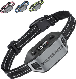 Vulpes Goods® Anti Blafband MAX - Opvoedingshalsband Zonder Schok - Waterdicht - Oplaadbaar - Vibratie en Audio - 4 Halsbanden (set van 4)