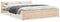 vidaXL - Bedframe - massief - hout - 140x190 - cm