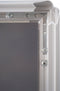 Europel Stoepbord - Kliklijst A1 formaat - 59,4 x 84 cm - 32 mm frame - Dubbelzijdige presentatie - Spatwater bestendig - Gemakkelijk op te bergen