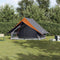 vidaXL - Kampeertent - A-Frame - 5-Persoon - Grijs - en - Oranje - Waterdicht