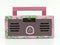 GPO BRONXPINK - Draagbare bluetooth speaker - Jaren '80 - Roze