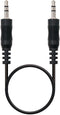 Nanocable 10.24.0101 - Kabel Audio Jack 3,5 mm - 1,5 m Mannelijk - Zwart