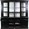 HSM Collection Buffetkast Provence - 220 cm - zwart/wit