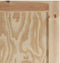 vidaXL - Interieurdeur - 'ORKDAL'93x211x4 - cm - Massief - Vurenhout