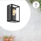 EGLO Alamonte 1 - Wandlamp Buiten - H 29 x L 29 cm - Zwart (2 stuks)