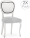 Stoelhoes Eysa THOR Grijs 50 x 5 x 50 cm 2 Stuks