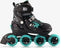 Roces Moody TIF - Inline Skates - Verstelbaar 36-40 - Zwart Mintgroen
