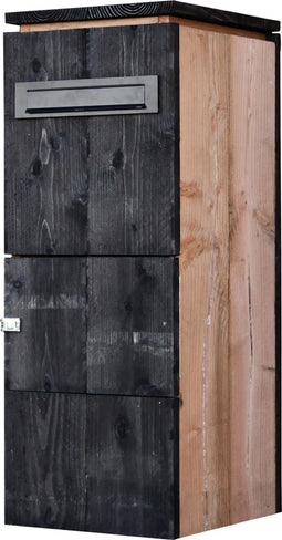 Hout in Stijl Pakketbox – Pakket brievenbus - Pakketbox – Brievenbus