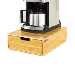 SoBuy Capsulehouder - 1 Lade - 48x36x17cm - Hout kleurig