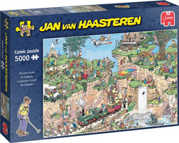 Jan van Haasteren - De Golfbaan - Legpuzzel 5000 stukjes - Meerkleurig
