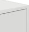 vidaXL - TV-Meubel - Wit - 100x31x25,5 - cm - Bewerkt - Hout
