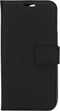 Mobiparts iPhone 13 Pro - Wallet Case - Saffiano motief - Zwart