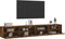 vidaXL - Tv-wandmeubels - 2 - st - 100x30x30 - cm - bewerkt - hout - gerookt - eiken