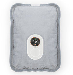 TTD® Luxe Elektrische Warmwaterkruik - Oplaadbaar - Snel Warm tot 72 °C - Velvet
