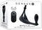Gender X - Back It Up Vibrerende Plug en Cockring - Zwart