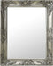 vidaXL - Wandspiegel - barok - stijl - 50x60 - cm - zilverkleurig