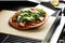 Barbecook Pizzaplaat - BBQ Pizzasteen - Rechthoekig 43 x 35 cm - Beige