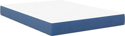 vidaXL - Pocketveringmatras - - - Blauw, - Medium, - 160x200x20 - cm, - Stof