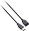 V7 USB 3.0 - Extension Cable USB A to A (m/f) - 1,8m - Zwart