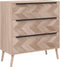 vidaXL - Finori - Finori - Dressoir - Lusk - 03A - 80x38,5x87 - cm - sonoma - eikenkleurig