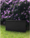 Kussenbox Dubrovnik - 146,5x71x75 cm - 680 L - zwart