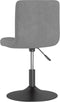 vidaXL - Eetkamerstoelen - draaibaar - 2 - st - fluweel - lichtgrijs