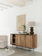 DTP Home Dresser Metropole, 4 doors,90x180x40 cm, recycled teakwood