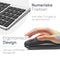 Trendfield Toetsenbord en Muis Draadloos - Bluetooth Toetsenbord - Stil - QWERTY - Space Grey