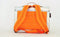 Own Stuff Lederen Boekentas Lagere school - Silver/Oranje rug