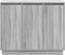 vidaXL - Dressoir - met - LED - - - Grijs - Sonoma, - 90x32x75 - cm, - Gemaakt - van - Houtcomposiet